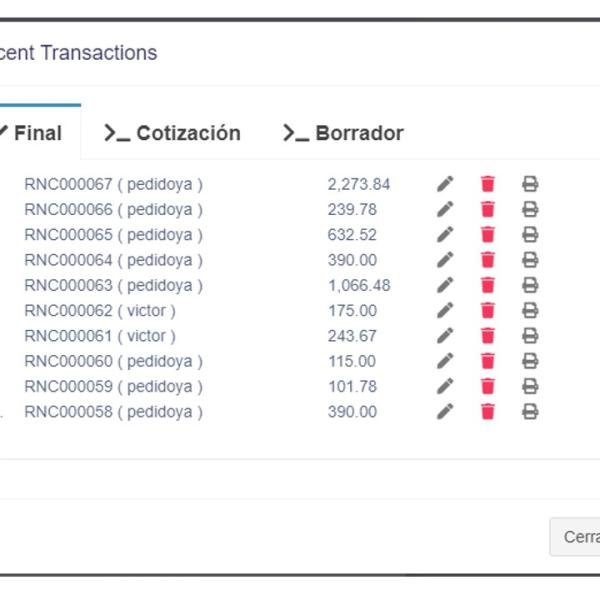 SISTEMA DE FACTURACION COMPLETO Y MODERNO