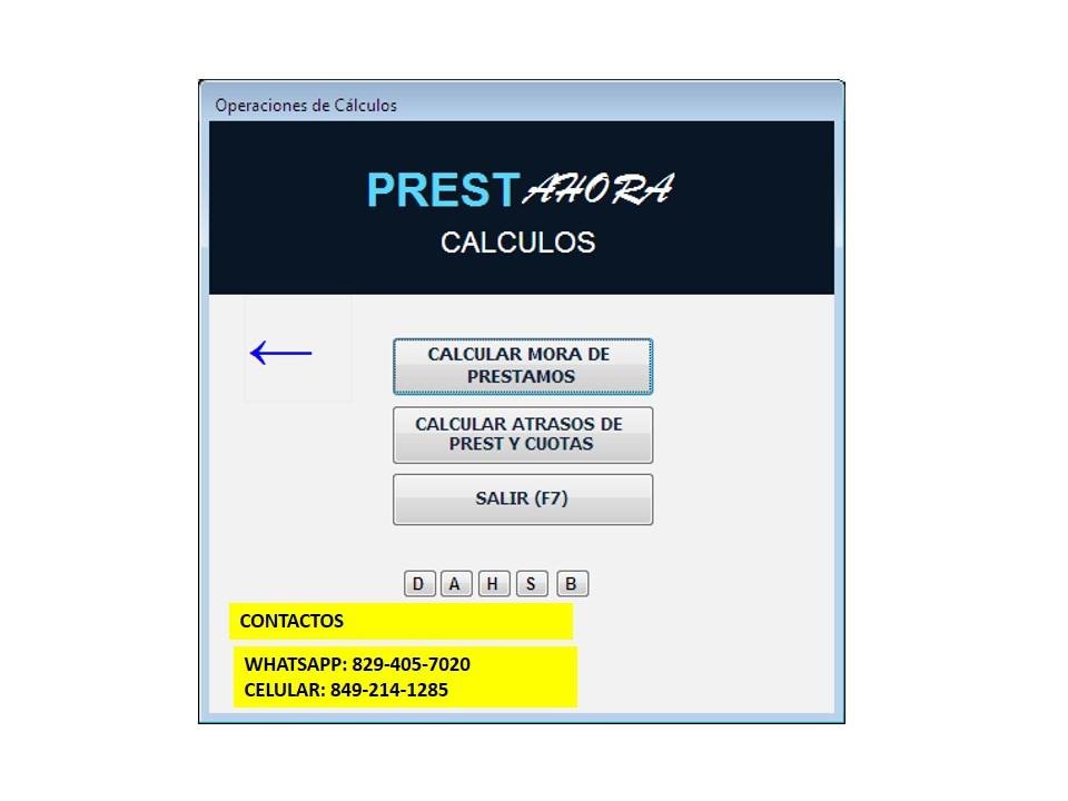 SISTEMA DE PRESTAMOS Y FINANCIERAS